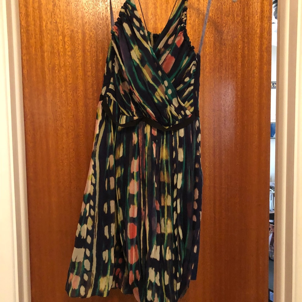 Vera Wang colorful bubble dress